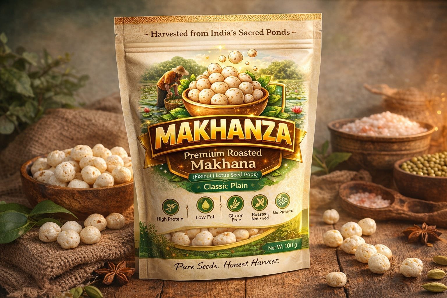 Premium Phool Makhana